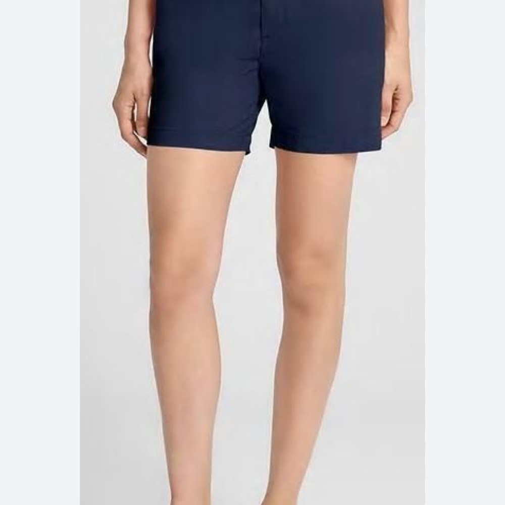 Old Navy Mid Rise Navy Blue Shorts Size 16 - Picture 5 of 5
